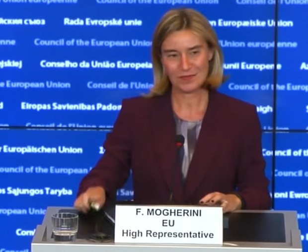 Могерини: ЕС има глобални разногласия с Русия, на първо място за Украйна
