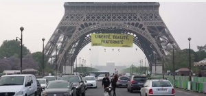 "Грийнпийс" с призив  срещу Льо Пен от Айфеловата кула