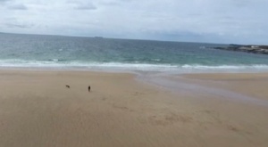 Уникално явление! Приливи върнаха пясъка на изчезнал плаж след 30 г.