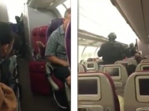 Пътник в самолет крещял "бомба" и се опитал да влезе в пилотската кабина