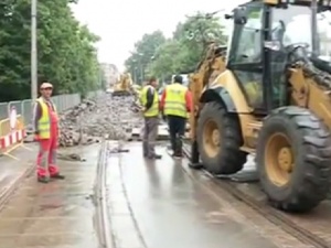 Велосипедисти на протест срещу ремонта на бул. "Дондуков"