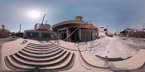 360-градусова обиколка на разрушения от терористи Мосул (ВИДЕО)