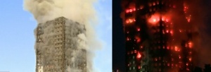 Голям пожар в 27-етажна жилищна сграда в Лондон