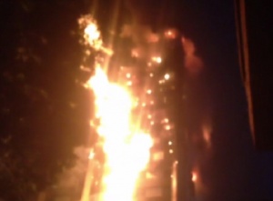 Жена спаси семейството си от пожара в Лондон