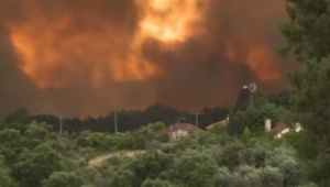 Пожарът в Португалия отново се разгоря