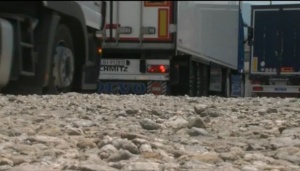 „Кулата”- „Промахон” е най-натоварен и с най-много дупки