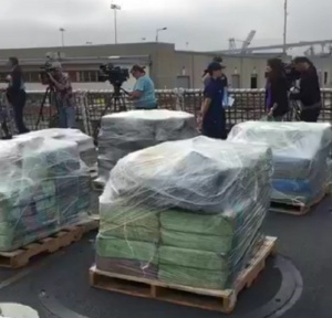 Огромно количество кокаин е конфискувано в САЩ между март и юни (ВИДЕО)