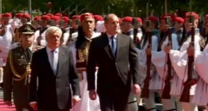 Румен Радев на среща с президента на Румъния