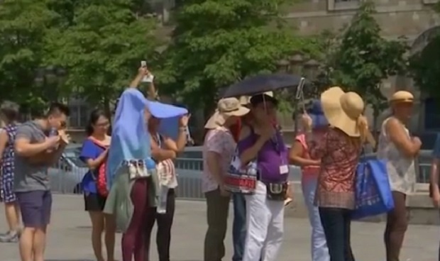 Топлото време е заради климатичните промени