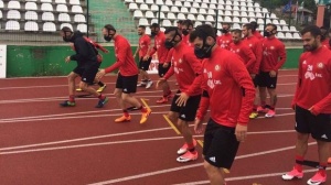 ЦСКА проведоха първа тренировка по време на лагера в Трявна