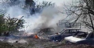 Голям пожар в бургаския квартал (ВИДЕО)