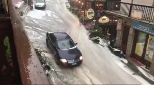 Силна буря в Гърция (ВИДЕО)