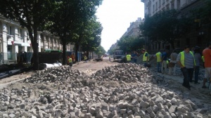 Ремонтът на бул. "Дондуков" ще приключи в края на октомври