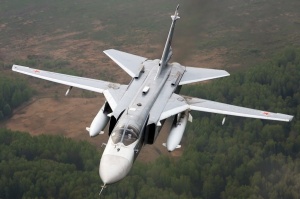 Руски бомбардировач Су-24 се разби в Сирия