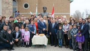 Откриха паметник на Васил Левски в Канада