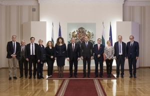 Президентът Румен Радев се срещна с председателя на ЕП Антонио Таяни