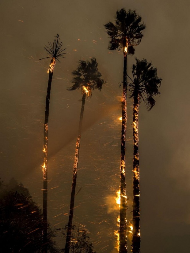 Огнен ад в Калифорния