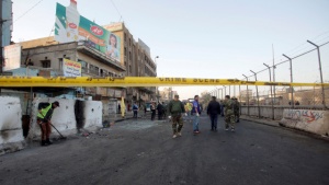 Самоубийствен атентат в центъра на Багдад