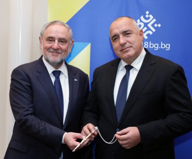 Бойко Борисов се срещна с вицепрезидента на Световния еврейски конгрес