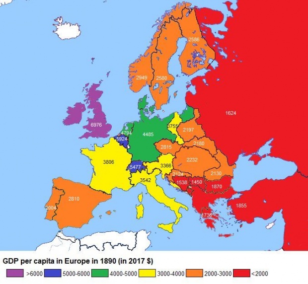 През 1890 г. икономиката ни е била по-близо до Европа, отколкото е днес