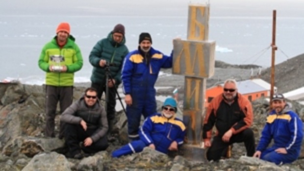 Паметник на кирилицата в Антарктида