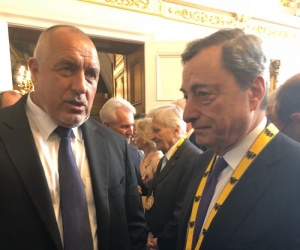 Борисов обсъди с Драги приемането на еврото