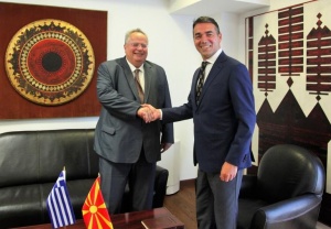Димитров и Кодзиас обсъждат името на Македония в Ню Йорк