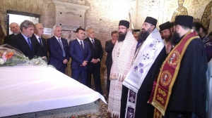 Борисов и Заев заедно се поклониха пред мощите на свети Кирил
