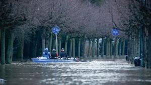 Бури и наводнения в Германия