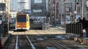 Спрените заради авария трамваи в София отново вървят