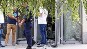 200 хил. лв. са откраднати от взривения в събота пловдивски банкомат