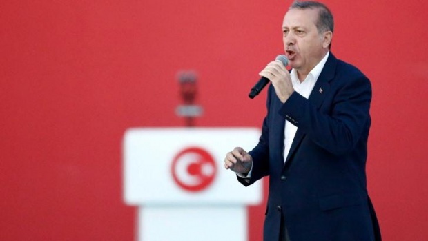 Eрдоган встъпва в длъжност като президент на Турция