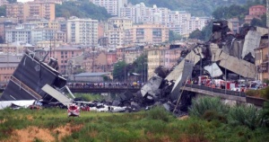 Броят на жертвите от колапса на моста в Генуа се увеличи до 41 души