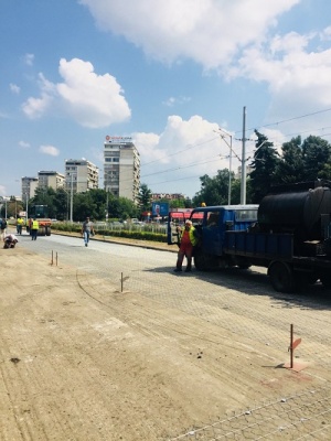 Кметът Йорданка Фандъкова провери ремонта на бул. “България“