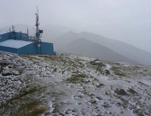 Сняг покри връх Мусала тази сутрин