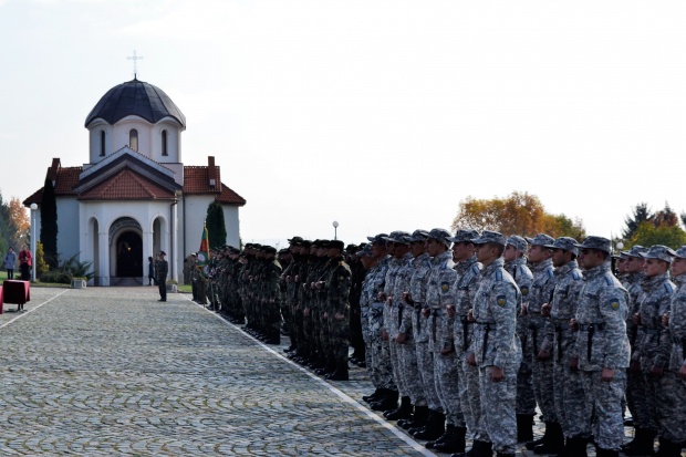 155 курсанти се заклеха във Велико Търново, кметът Даниел Панов ги поздрави