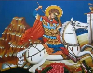 Иконата на Св. Георги Зографски пристига в софийски храм