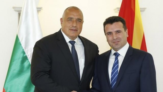 Зоран Заев пристига на посещение при Борисов