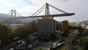 Започва разрушаването на моста „Моранди” в Генуа