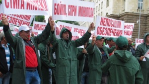 Търговци на горива излязоха на протест в Пловдив