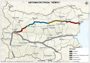 Държавното дружество „Автомагистрали“ ще изгражда 134 км от  АМ „Хемус“