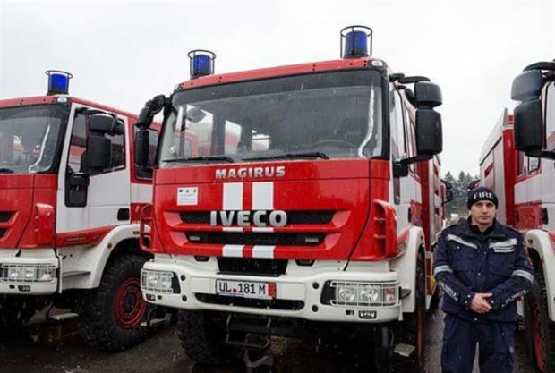 Голям пожар на „Ботевградско шосе” в София