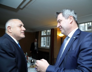 Борисов се срещна с премиера на Бавария Маркус Зьодер