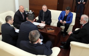 Борисов се срещна с председателя на парламента на Република Северна Македония Талат Джафери