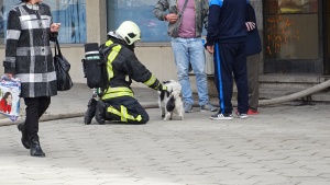 Две деца се надишаха с дим при пожар в Благоевград