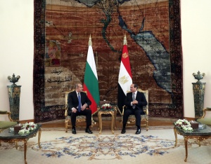Румен Радев се срещна с египетския президент Абдел Фатах Ас-Сиси