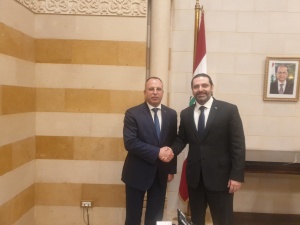 Министър Порожанов се срещна с премиера на Ливан