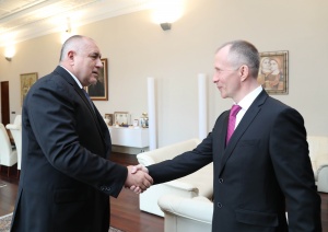 Бойко Борисов се срещна с президента на Европейския съюз по джудо Сергей Соловейчик