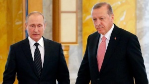 Путин приема Ердоган