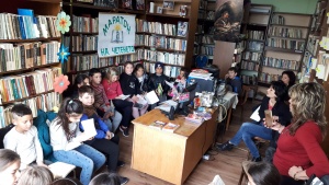 Учениците от Долна Студена четоха книги в читалищната библиотека